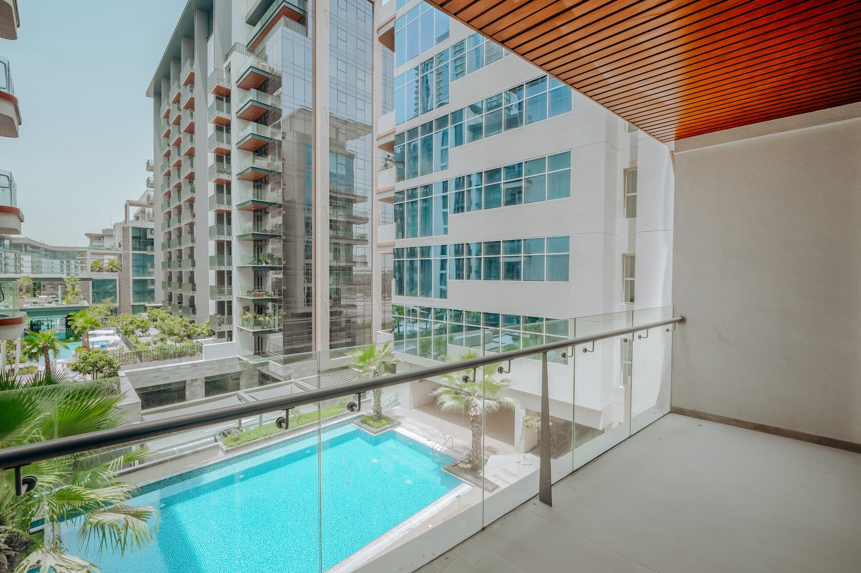 2 bedroom with Pool view | Higher then first floor