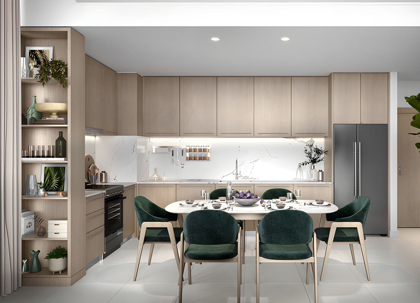 Middle high floor | Community view |Partial Park View